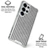 Houndstooth Black/White Galaxy S25 Ultra Clear Case